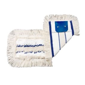   Uctem Plas Mop Pamut És Mikroszál 40Cm, 2 Lyukú Füles És Zsebes