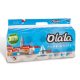 Olala Pure White Kistekercses Toalettpapír 3 Rétegű, Fehér, 10 Tekercs/Csg, 8 Csg/Karton