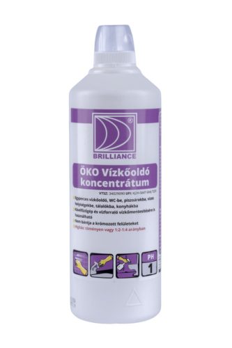 Brilliance Öko Vízkőoldó Koncentrátum 1L (6Db/Karton)