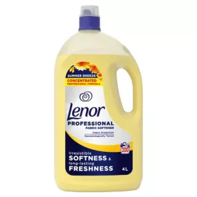 Lenor Öblítő 200 Mosás, 4L Summer Breeze Sárga