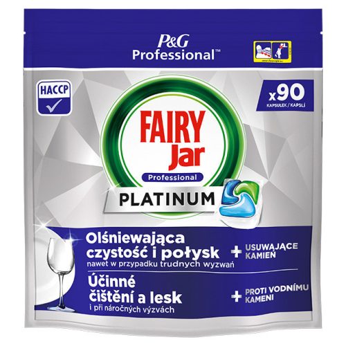 Jar Mosogatótabletta Platinum 90Db/Csg (3Csg/Karton, 216Csg/Raklap)
