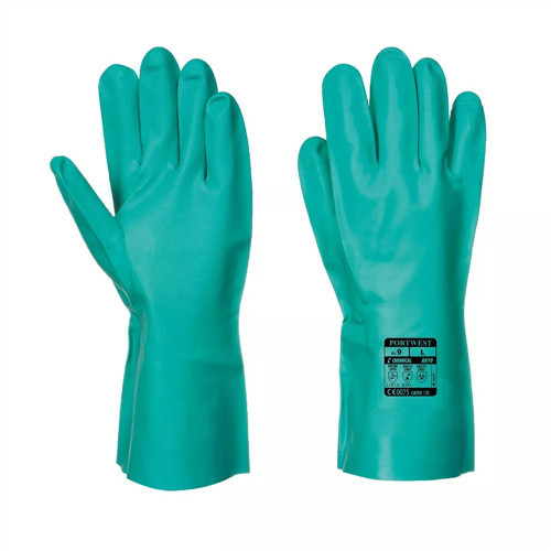 Gumikesztyű Portwest Nitrosafe Vegyszerálló "S" (12 Pár/Karton)