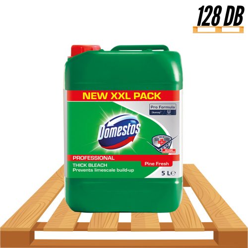 Raklapos - Domestos Fertőtlenítő Lemosószer 5L (128 Kanna/Raklap) Pine