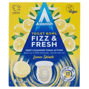 Astonish Fizz&Fresh Wc Tabletta, Citrom 8Db/Doboz