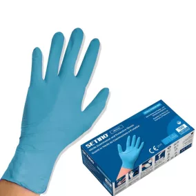 Setino Gumikesztyű Nitril - 3.5G  Kék "S"