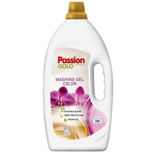 Passion Gold  Mosógél Színes Ruhákhoz Argán Olajjal4L / 100 Mosás (3Db/Karton)