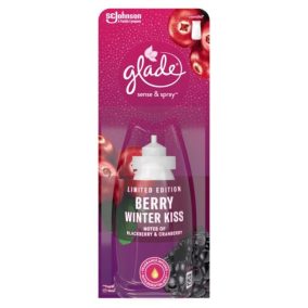   Glade Sense And Spray Automata Légfrissítő Utántöltő 18 Ml - Berry Winter Kiss