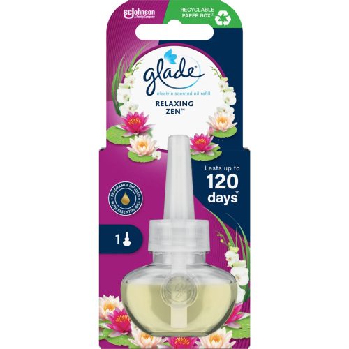 Glade Elektromos Légfrissítő Utántöltő 20Ml Relaxing Zen (6Db/Karton)