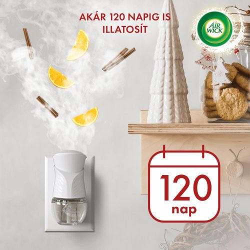 Air Wick Elektromos Illatosító Készülék+Utántöltő 19Ml Winter Punch & Spices