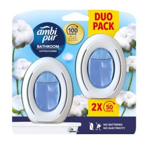   Ambi Pur Fürdőszoba Illatosító 2 X 7,5 Ml Cotton Flower Dou Pack
