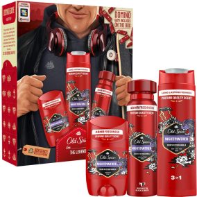   Old Spice Ajándékcsomag Nightpanther  Tusfürdő 400 Ml + Dezodor 150 Ml + Deo Stick 50Ml