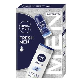   Nivea Fresh Men Just For You  Ajándékcsomag - Tusfürdő + Golyós Dezodor