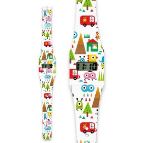 Djeco Papír karóra - HAPPY WORLD - Pappwatch