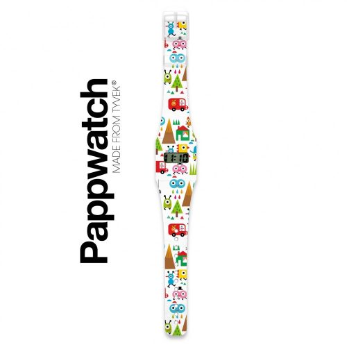 Djeco Papír karóra - HAPPY WORLD - Pappwatch