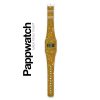 Papír karóra - GLITZERGOLD / METALLIC - Pappwatch