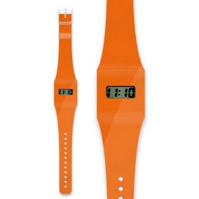 Djeco Papír karóra - ORANGE / NEON - Pappwatch