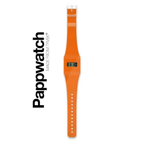 Djeco Papír karóra - ORANGE / NEON - Pappwatch