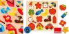 Hape Fogantyús puzzle - Sziluett, GOULA 24 hó+