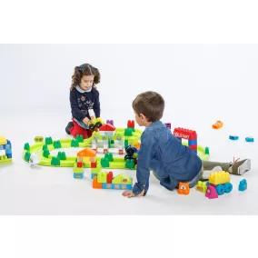 Miniland Szuper Blocks versenypálya 18 hó+