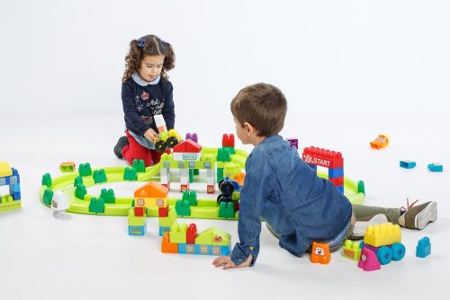 Miniland Szuper Blocks versenypálya 18hó+