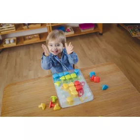 Miniland Superpegs-pötyi készlet, 32 darabos 24 hó+