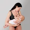 MEDELA Melltartó 3 az 1-ben szoptatáshoz és fejéshez, fekete M