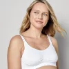 MEDELA Kismama és szoptatós melltartó Keep Cool™, fehér L