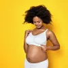 MEDELA Ultra terhességi és szoptatós melltartó Keep Cool™, fekete S