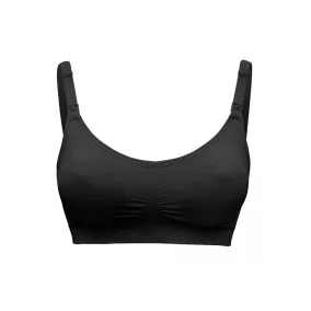   MEDELA Kismama és szoptatós melltartó ultra Keep Cool™, fekete XXL