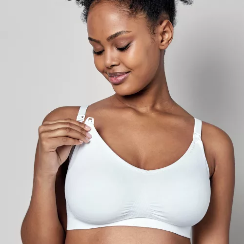 MEDELA Kismama és szoptatós melltartó ultra Keep Cool™, fekete XXL