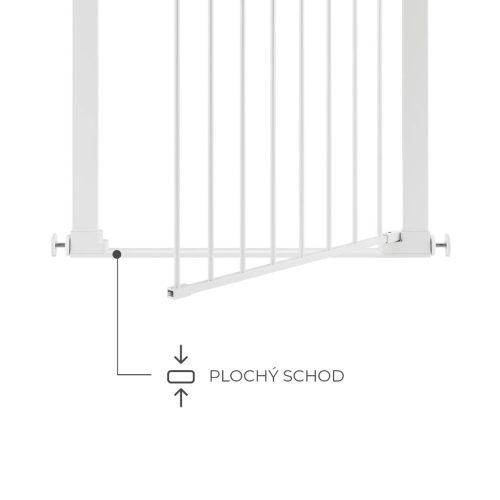 KINDERKRAFT Biztonsági ajtórács Safe Snap Fehér