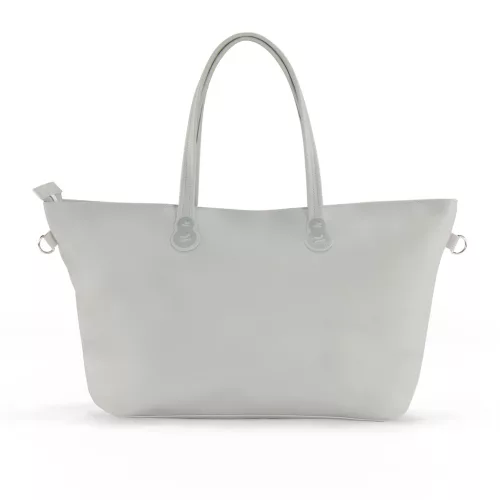 KINDERKRAFT SELECT Pelenkázótáska Treasurebag Light Grey Nature Vibes, Premium