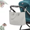 KINDERKRAFT SELECT Pelenkázótáska Treasurebag Light Grey Nature Vibes, Premium