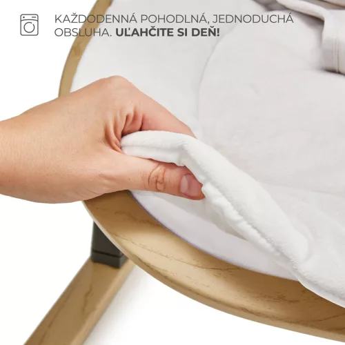 KINDERKRAFT Elsa nyugágy szürke, 9 kg-ig