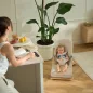 KINDERKRAFT Pihenőszék hintázó Mimi Light grey, do 9 kg