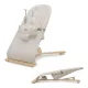 KINDERKRAFT Pihenőszék hintázó Mimi Beige wood, do 9 kg