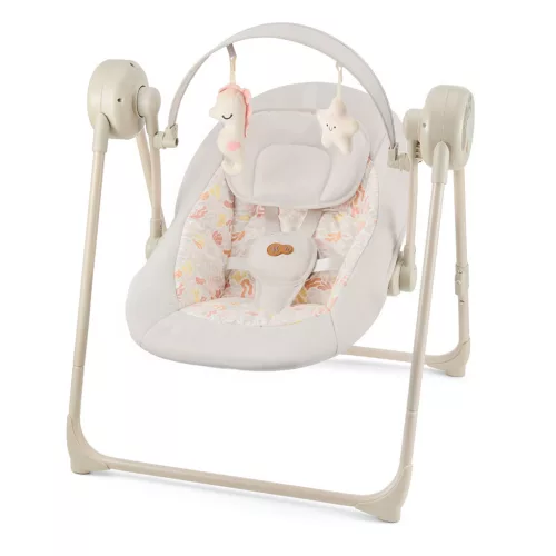 KINDERKRAFT Ugrálóvárak és hintaszékek SWINGEE BEIGE
