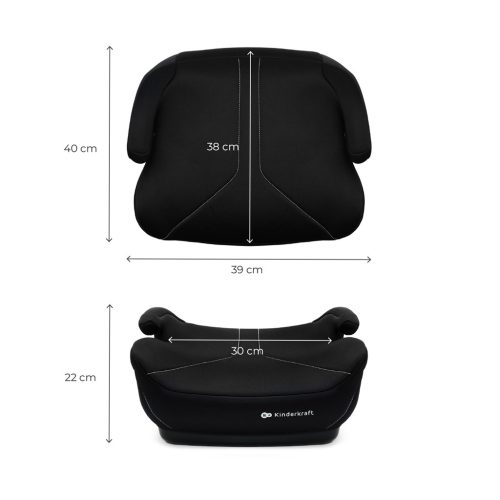 KINDERKRAFT I-Boost 2 ülésmagasító (125–150 cm) Fekete