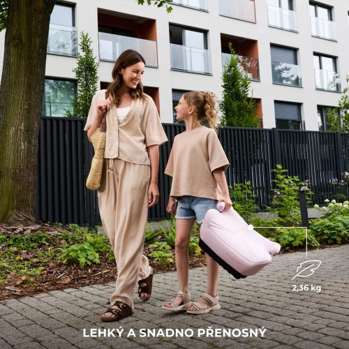 KINDERKRAFT I-Boost 2 Pro ülésmagasító (125–150 cm) Rózsaszín