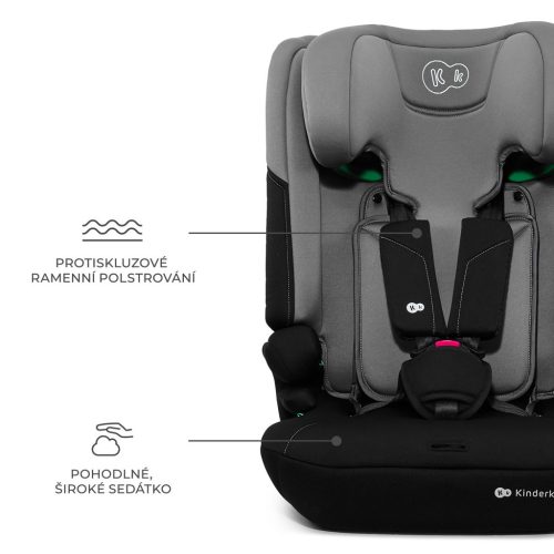 KINDERKRAFT Autósülés I-Comfy i-Size (76-150 cm) Sötétszürke