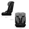 KINDERKRAFT Autósülés I-Comfy i-Size (76-150 cm) Sötétszürke