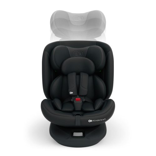 KINDERKRAFT i-Grow 2 Plus autósülés (40-150 cm) Fekete