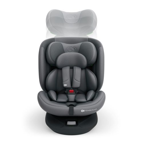 KINDERKRAFT Autósülés i-Grow 2 Plus (40-150 cm) Szürke