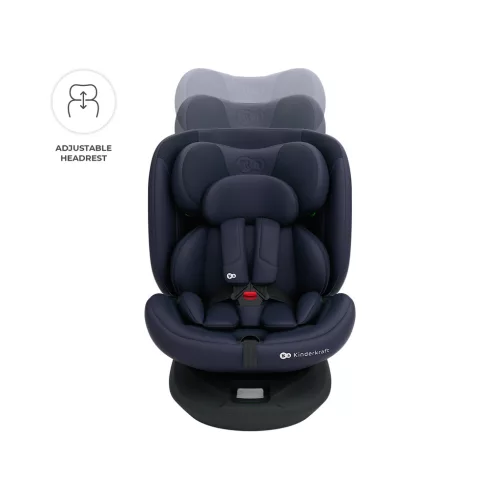 KINDERKRAFT Autósülés i-Grow 2 Plus (40-150 cm) Navy