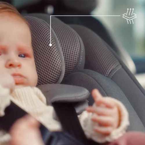 KINDERKRAFT Autósülés I-Guard I-size (40-105 cm) Bézs