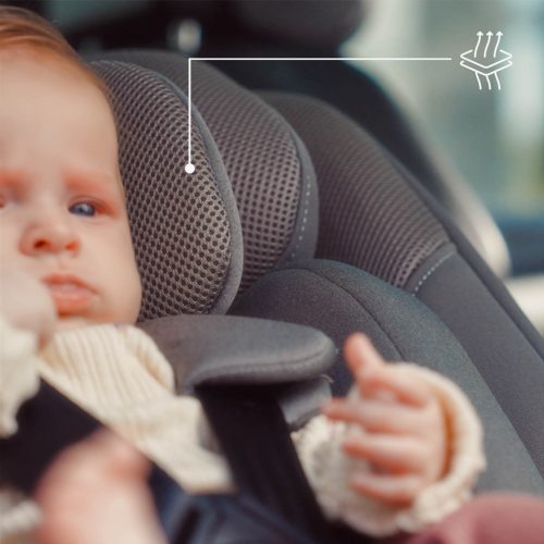KINDERKRAFT Autósülés I-Guard I-size (40-105 cm) Szürke