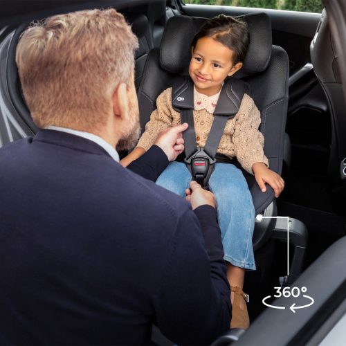 KINDERKRAFT Autósülés I-Guard Pro I-size (61–105 cm) Fekete