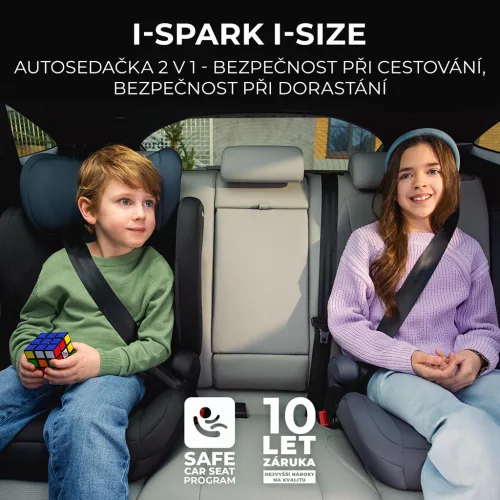 KINDERKRAFT Autósülés i-Spark i-Size 100-150 cm Zöld
