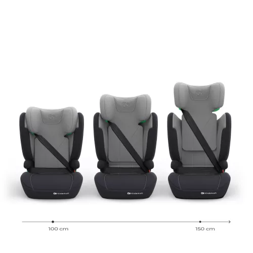 KINDERKRAFT Autósülés i-Spark 2 Plus i-Size (100-150 cm) Grey