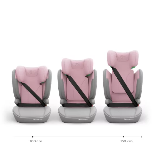 KINDERKRAFT Autósülés i-Spark 2 Plus i-Size (100-150 cm) Pink